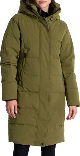 Waterproof down coat clearance womens