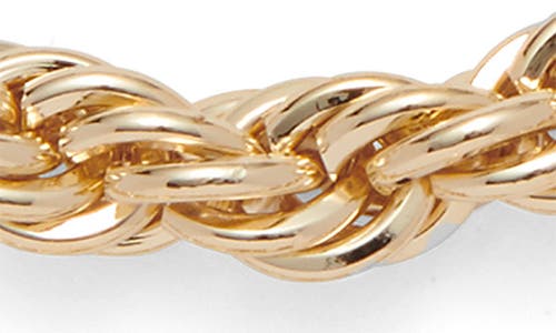 Lady Grey Xl Rope Chain Bracelet In Gold