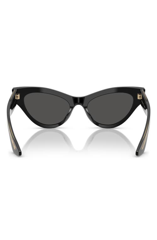 Oliver Peoples X Khaite 54mm Cat Eye Sunglasses In Black