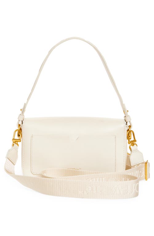 Off-white Mini Soft Binder Shoulder Bag In Dust