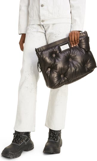 Medium Glam Slam Leather Shoulder Bag