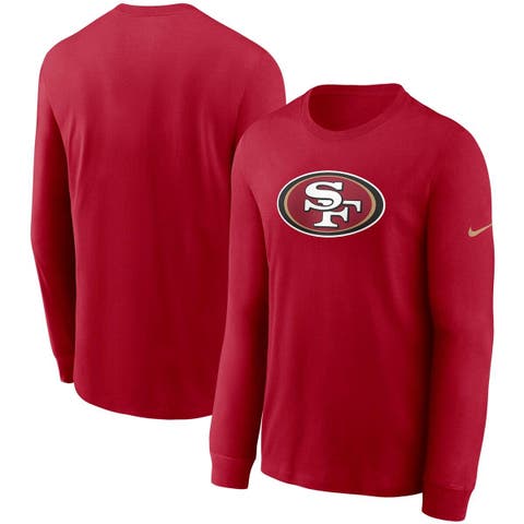 Men's Fanatics Branded Scarlet San Francisco 49ers #1 Dad T-Shirt