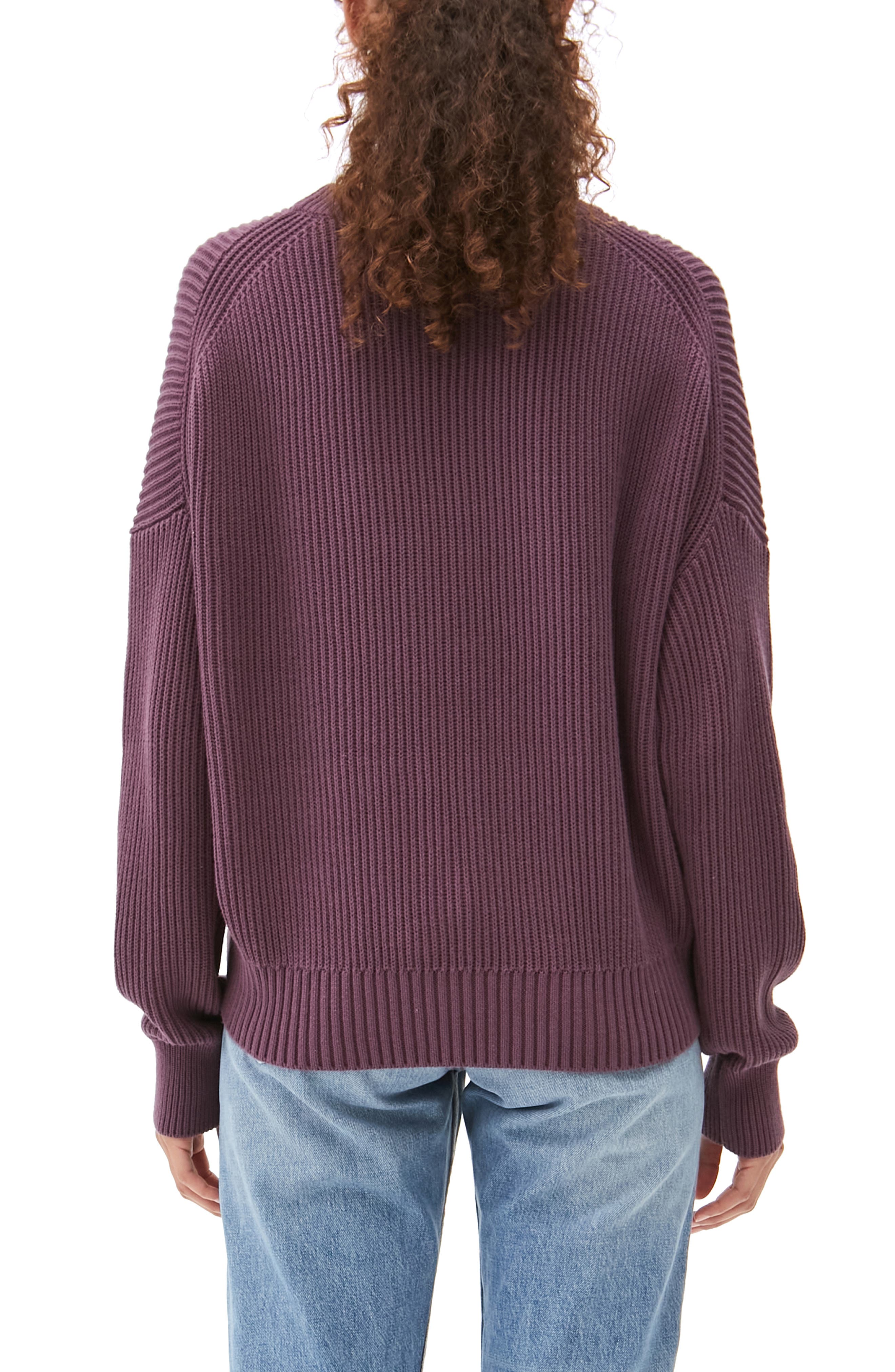 michael stars ribbed pullover