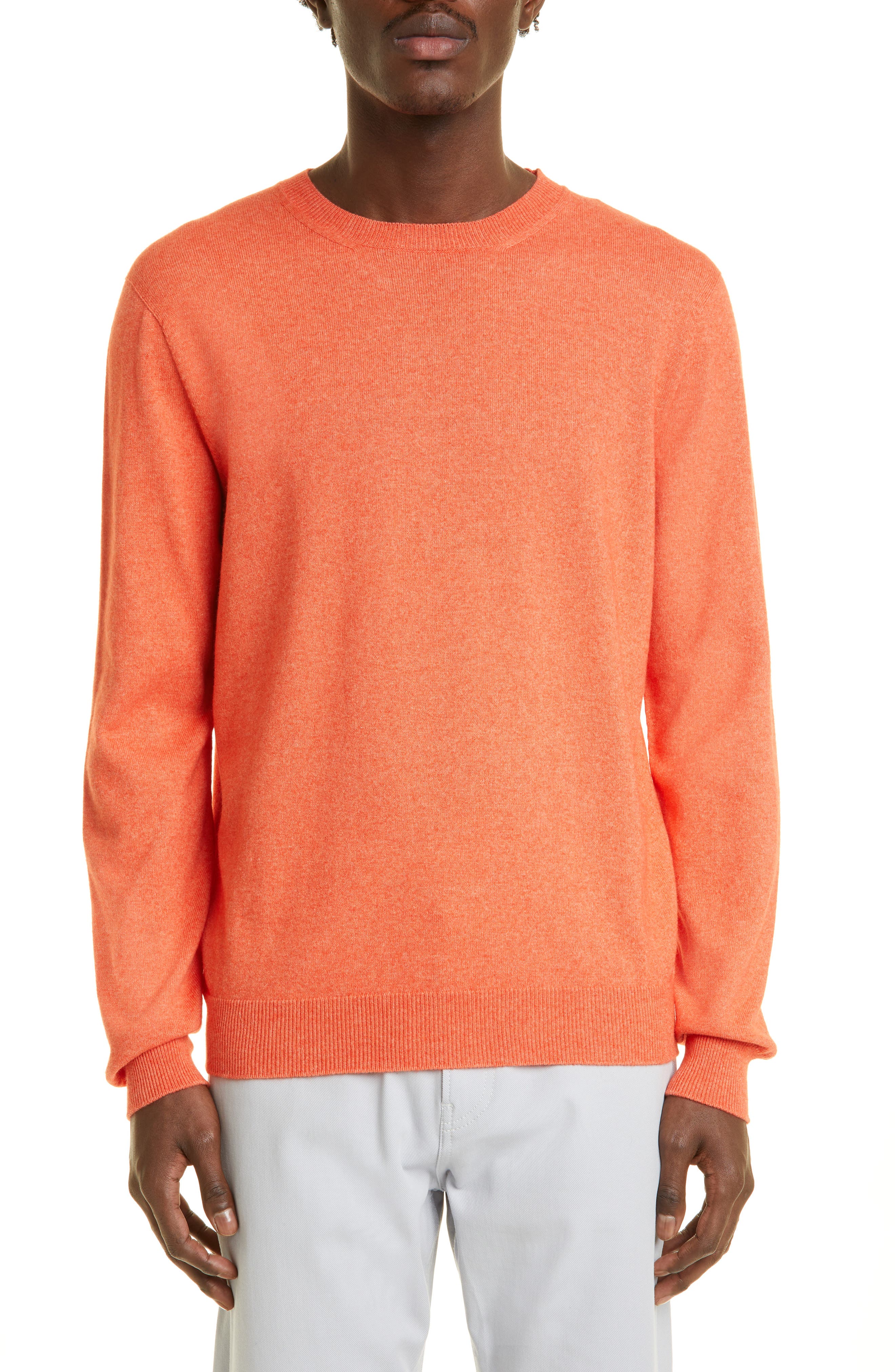 burnt orange sweater men