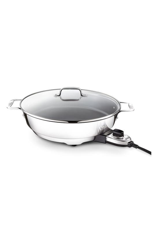 All-clad 7-quart Electric Nonstick Skillet In Silver