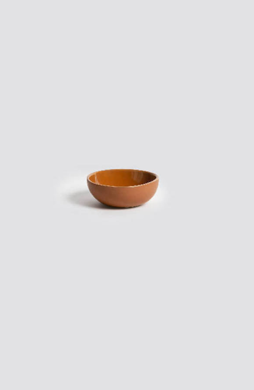 Gharyan Stoneware Stoneware Condiment Bowl Set Of 4 In Terracotta