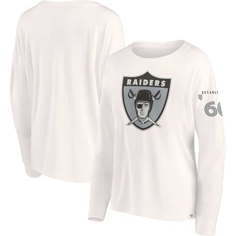Fanatics Women's Kawhi Leonard Cream LA Clippers Raglan Three-Fourth Sleeve  T-shirt