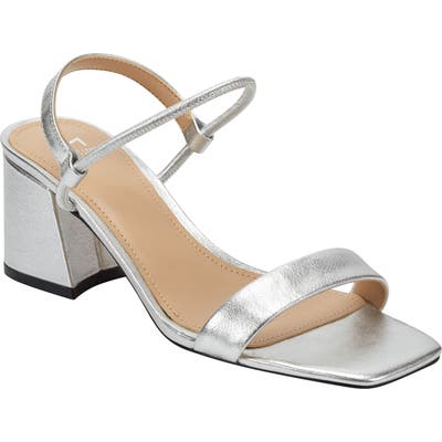 Marc Fisher Ltd Nabela Sandal- Metallic