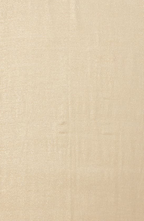 Nordstrom Metallic Lightweight Wrap In Gold