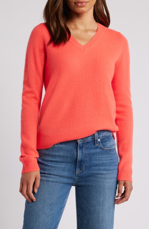 CASLONR CASLON(R) CASHMERE V-NECK SWEATER 