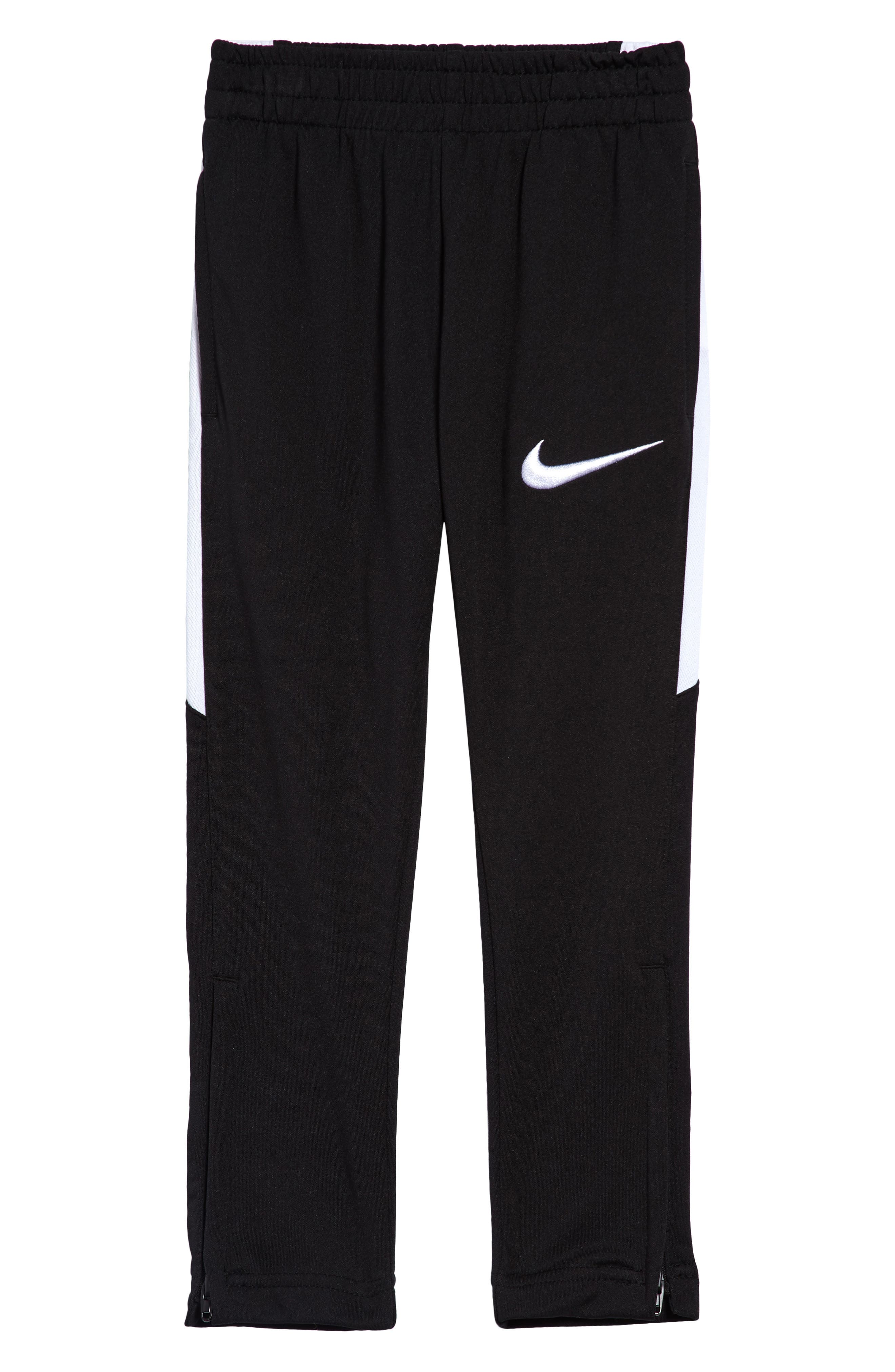 nike track pants with ankle zipper