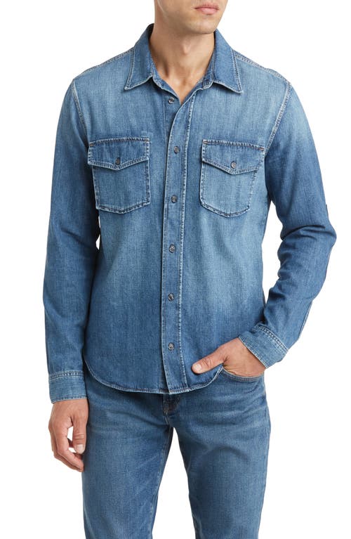 Citizens of Humanity Cairo Denim Button-Up Utility Shirt in Recess at Nordstrom, Size Small