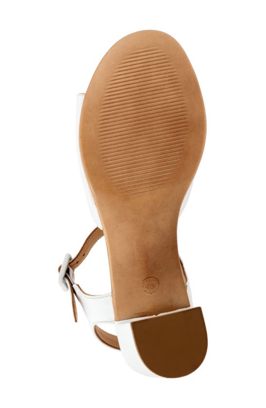 Shop Bueno Natalia Ankle Strap Sandal In White