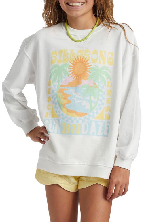 Shop Billabong Kids' Making Waves Sweatshirt In Salt