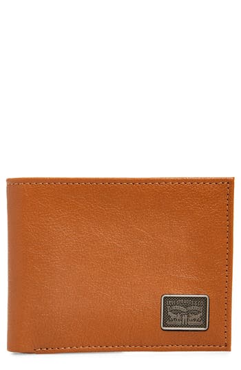 Levi's® Eureka Leather Bifold Passcase Wallet In Brown