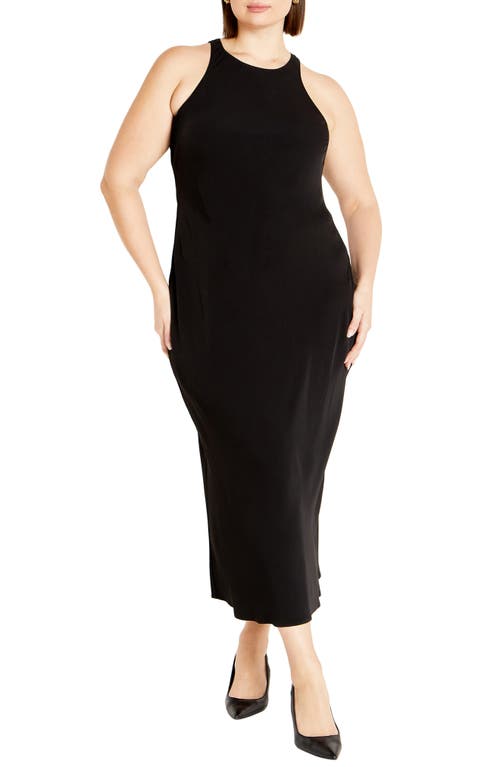 Shop City Chic Sleeveless Dress In Black