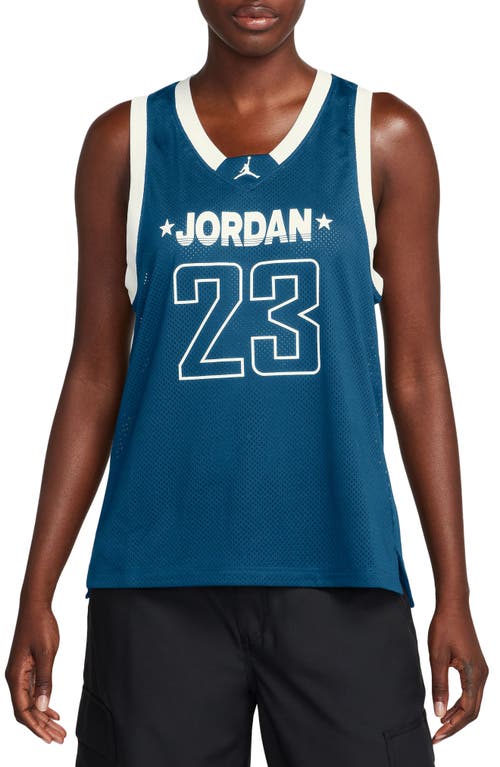 Jordan 23 Mesh Tank In Blue