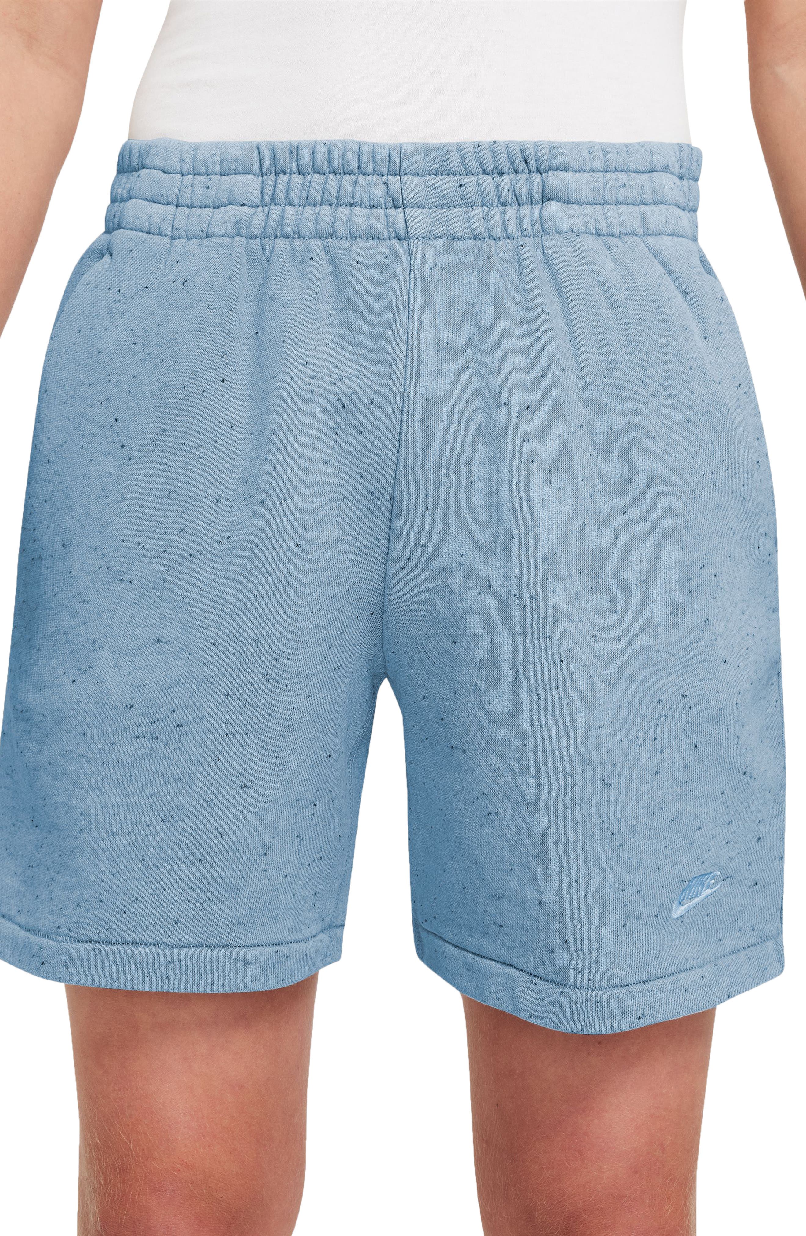 Kids Sportswear Icon Fleece Shorts in Limestone/Limestone at Nordstrom Nordstrom Sport & Swimwear Sportswear Sports Shorts 