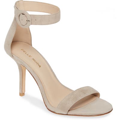Pelle Moda Kallie Ankle Strap Sandal- Beige
