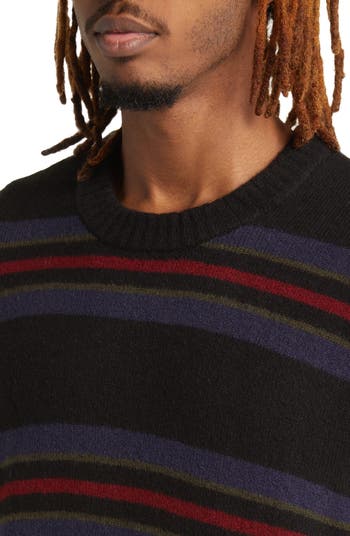 Carhartt spacer stripe online crewneck sweatshirt