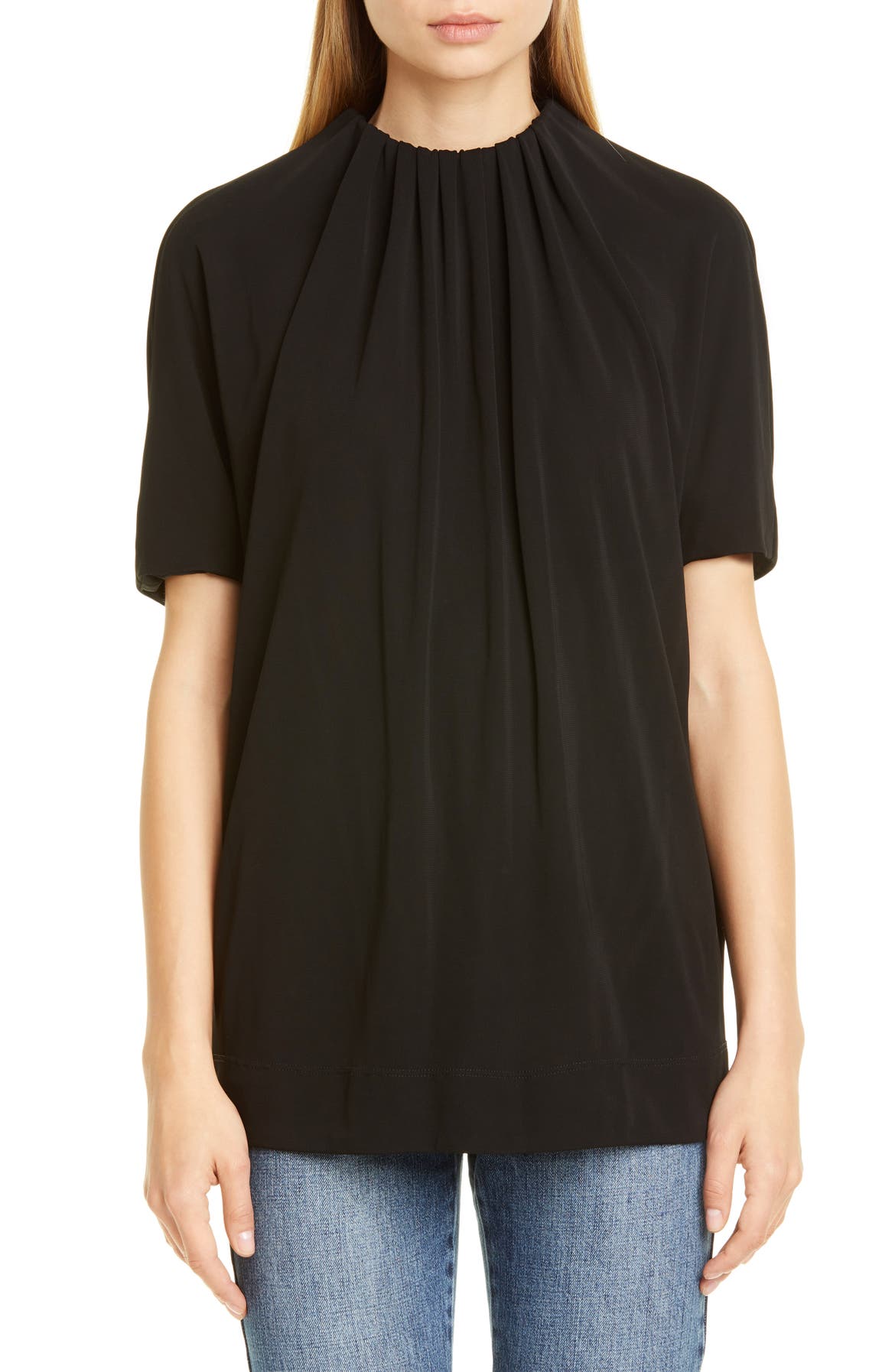 Co Gathered Neck Blouse | Nordstrom