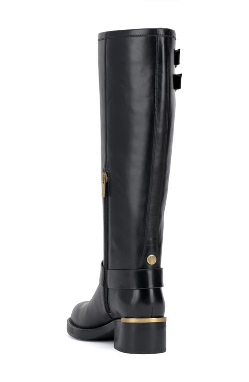 Shop Vince Camuto Kaydin Knee High Riding Boot In Black