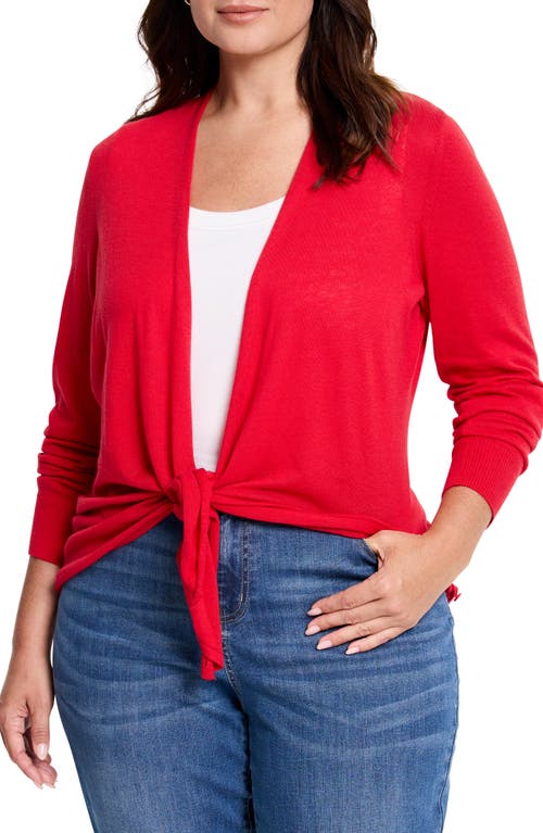 Shop Nic + Zoe Nic+zoe All Year 4-way Convertible Cardigan In Amaryllis