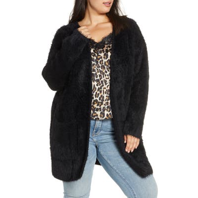 Plus Size Sanctuary Supersoft Cardigan, Black