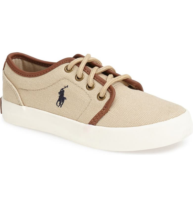 Ralph Lauren 'Ethan' Low Sneaker (Big Kid) | Nordstrom