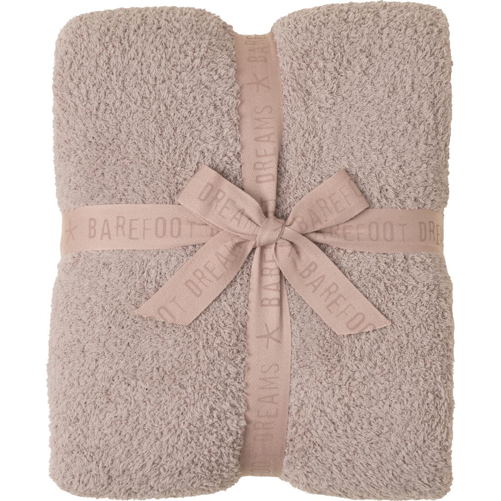 Barefoot Dreams Cozychic Color Block Throw In Taupe Multi