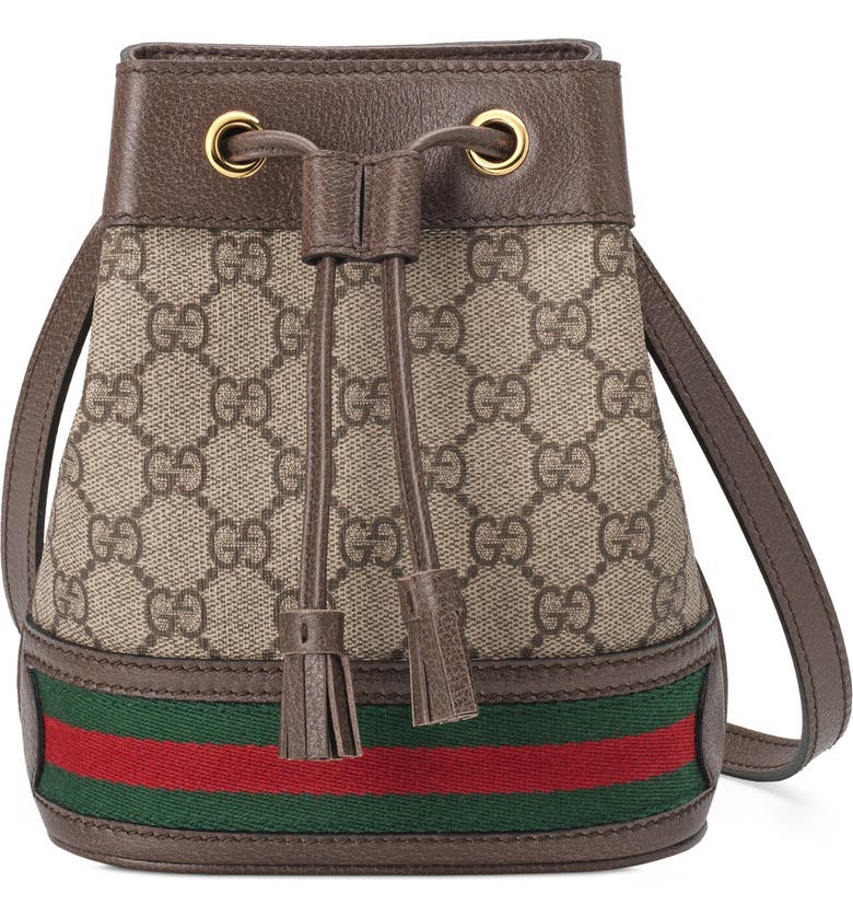 Gucci Mini Ophidia GG Supreme Bucket Bag | Nordstrom