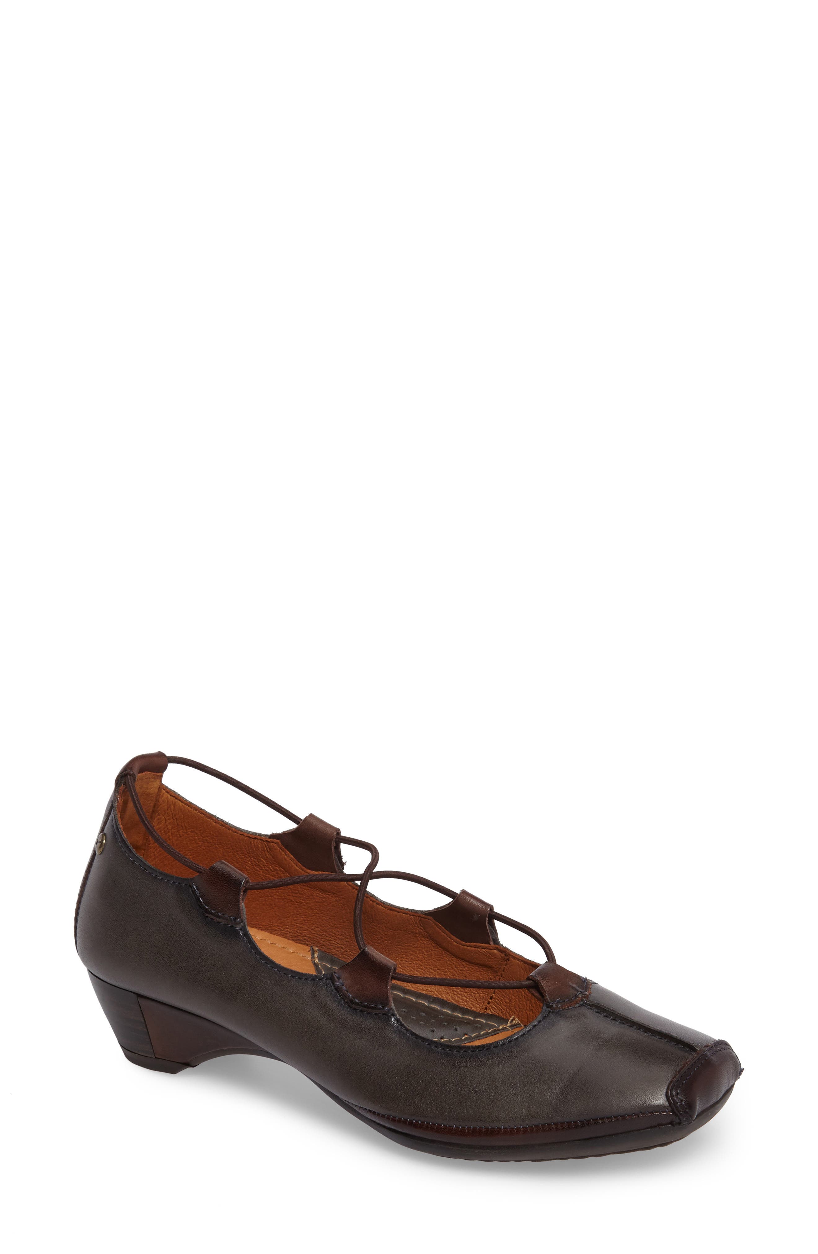 Pikolinos Gandia Lace-Up Pump Grey