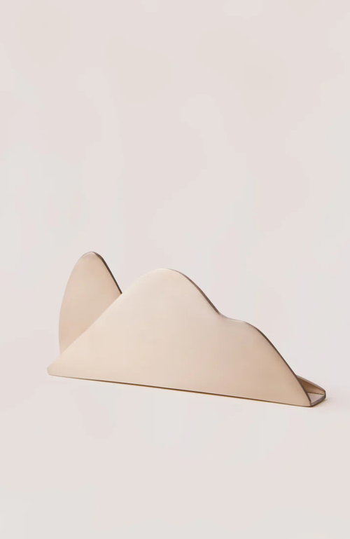 Fleck Cloud Napkin Holder In Bronze