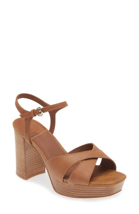 Seraphin Ankle Strap Platform Sandal (Women)