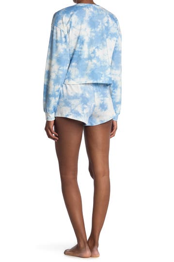 Cozy Rozy Free Spirit Long Sleeve Shorts Set Hautelook