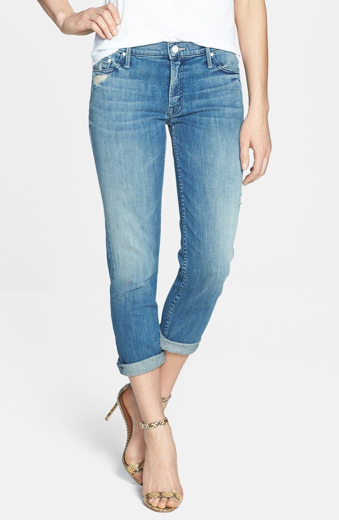 mother the dropout boyfriend jeans