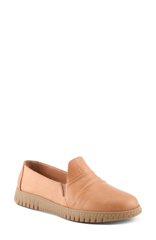 Spring Step Patton Loafer In Camel
