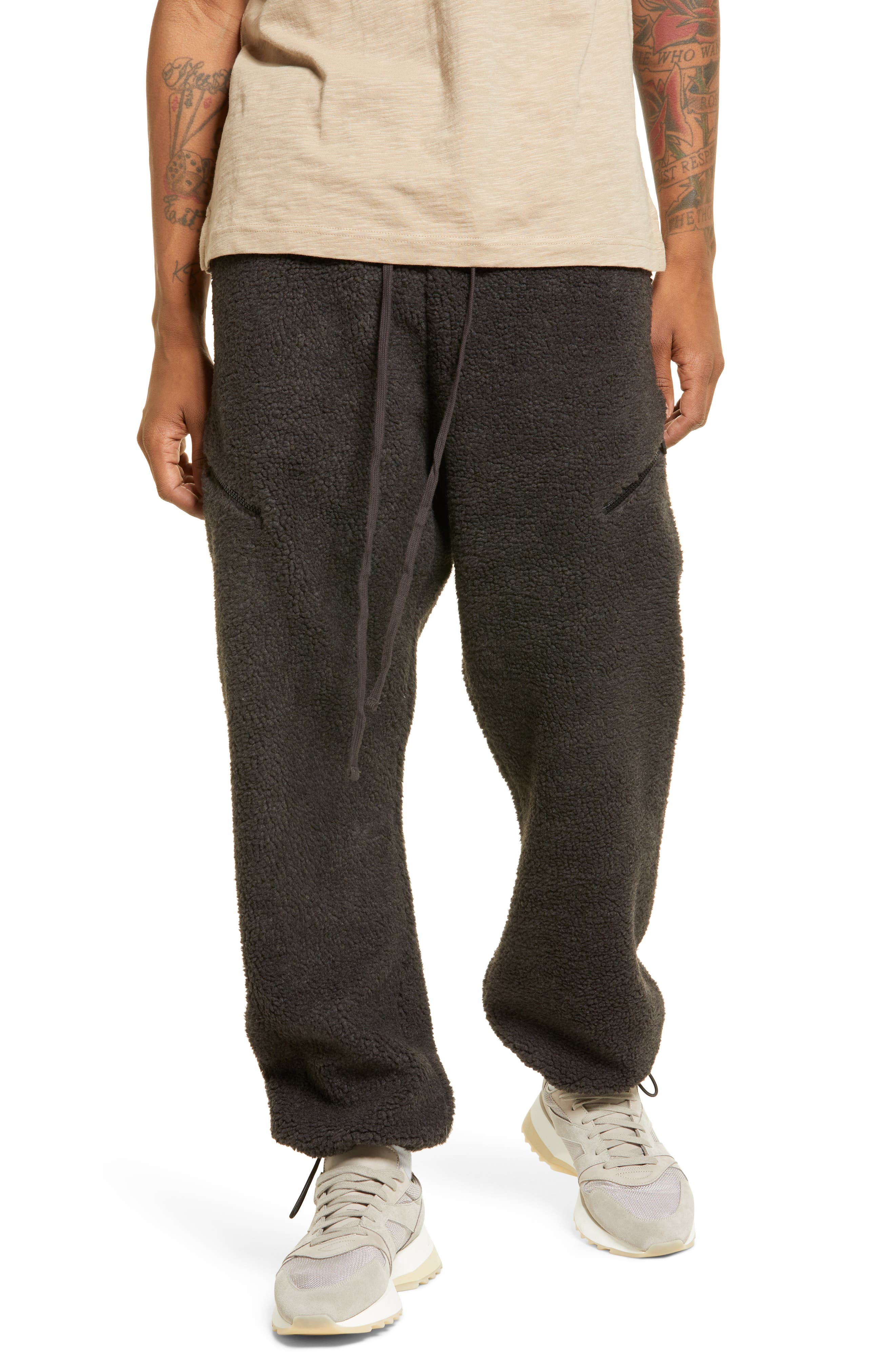 polar fleece sweatpants