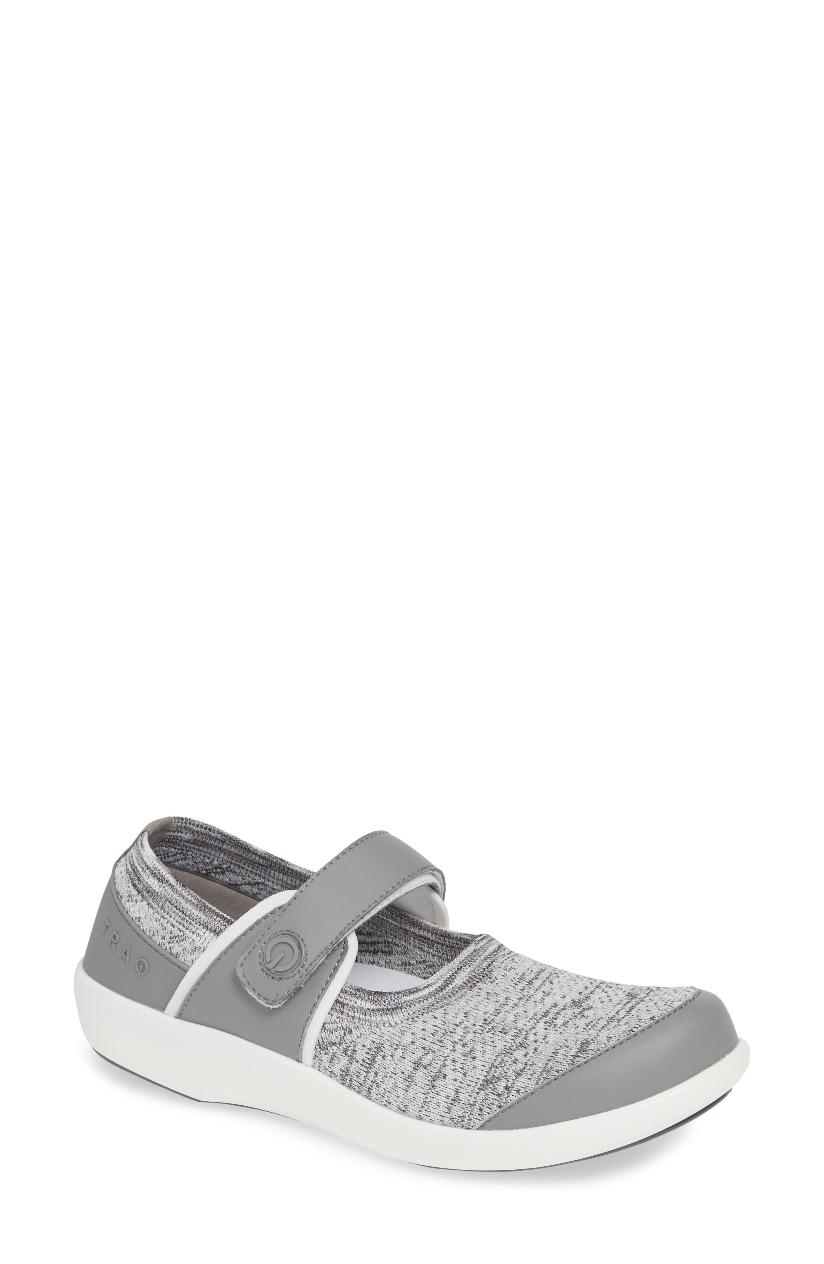 Alegria Qutie Mary Jane Flat, Grey