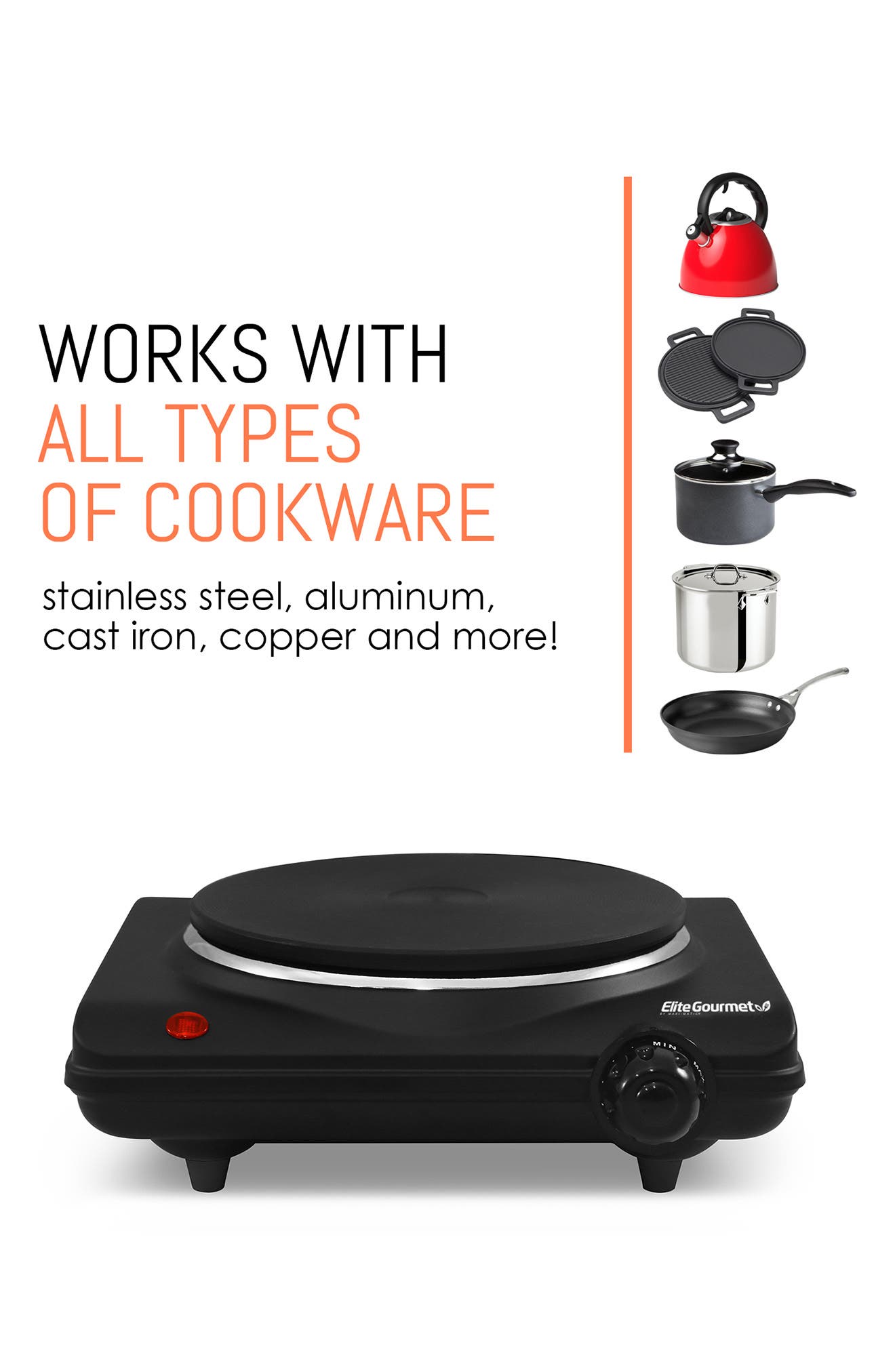 big w electric hot plate