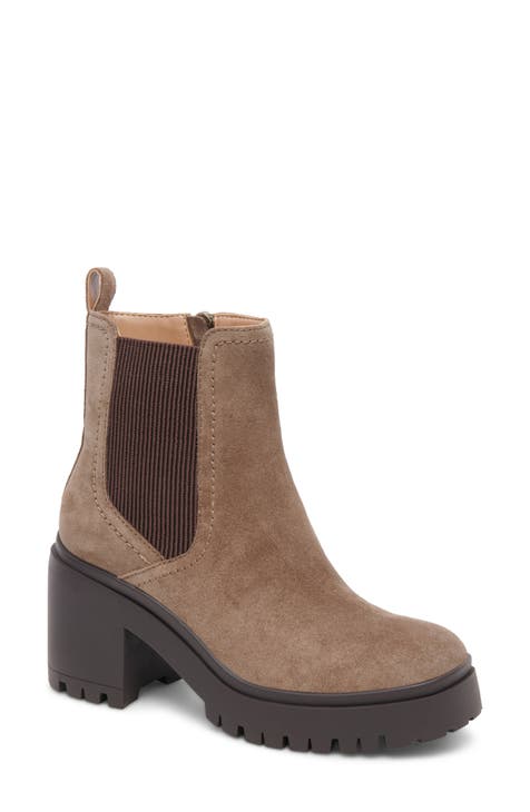 taupe suede boots | Nordstrom