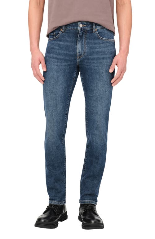 Warp & Weft Warp+weft Ams Slim Fit Jeans In Blue Slate