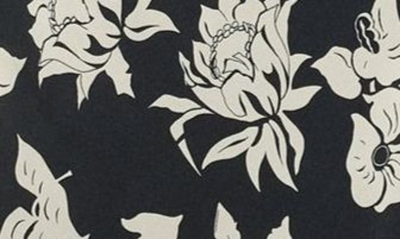 Shop Rag & Bone Larissa Print Silk Blend Slipdress In Black Floral