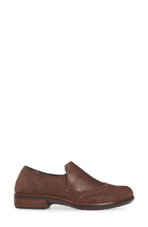 Shop Naot Angin Loafer In Coffee Bean/toffee Leather