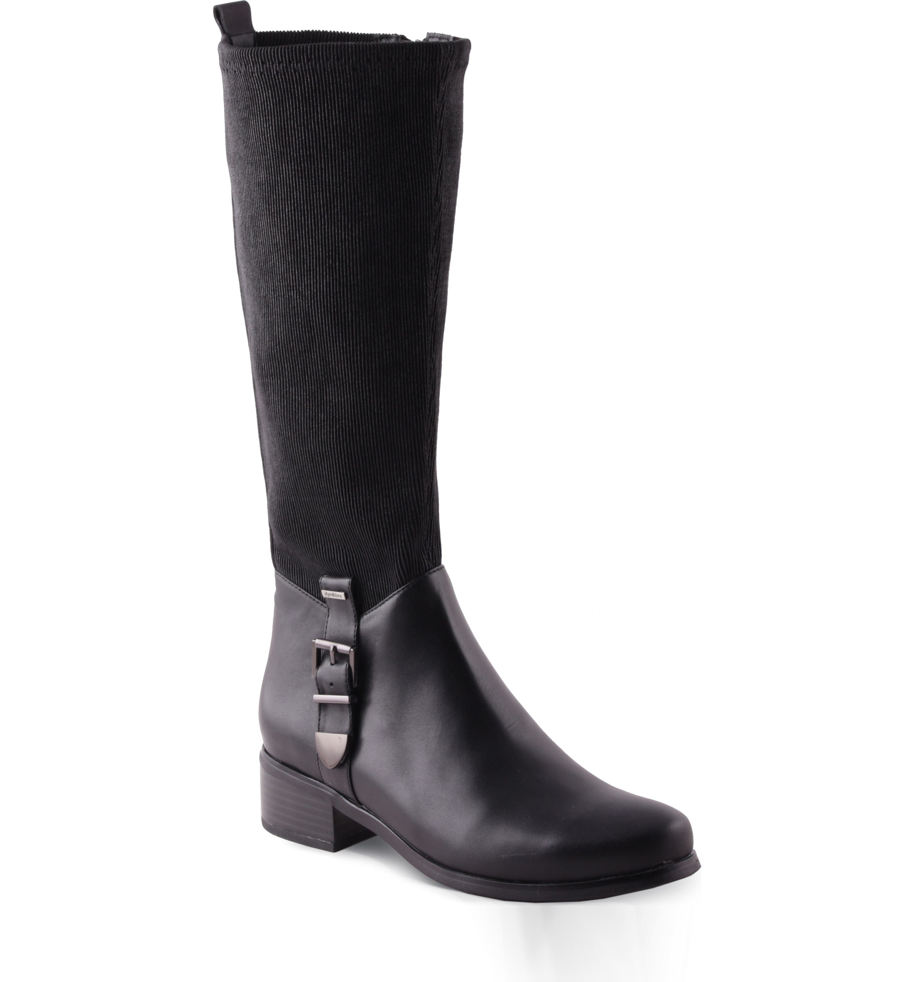AquaDiva Kelly Water Resistant Knee High Boot (Women) | Nordstrom
