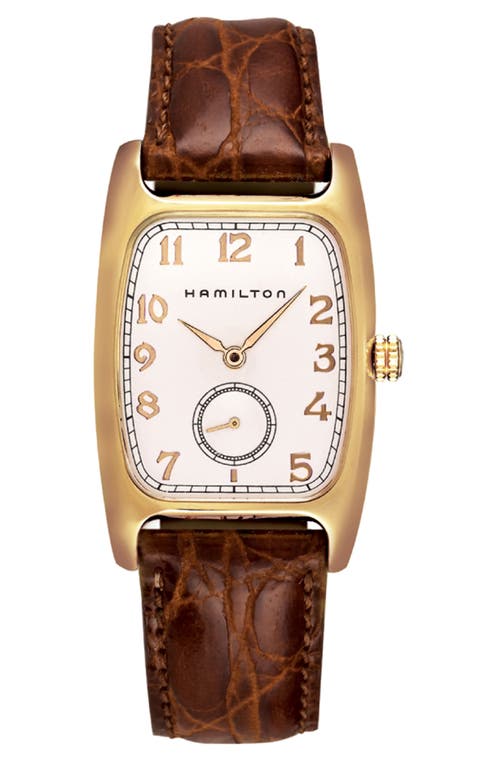 American Classic Boulton Leather Strap Watch