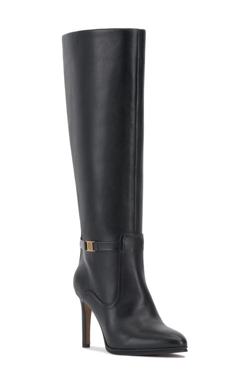 Shop Vince Camuto Skylie Knee High Boot In Black