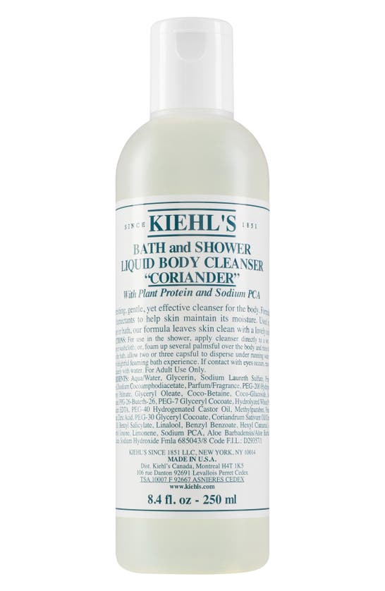 Click to view more detailed imagery on our partner's website Kiehl's Since 1851 1851 Coriander Bath & Shower Liquid Body Cleanser, 8.4 oz