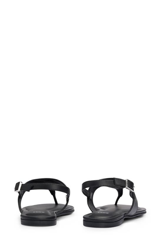 Hugo Boss Millie Slingback Sandal In Black
