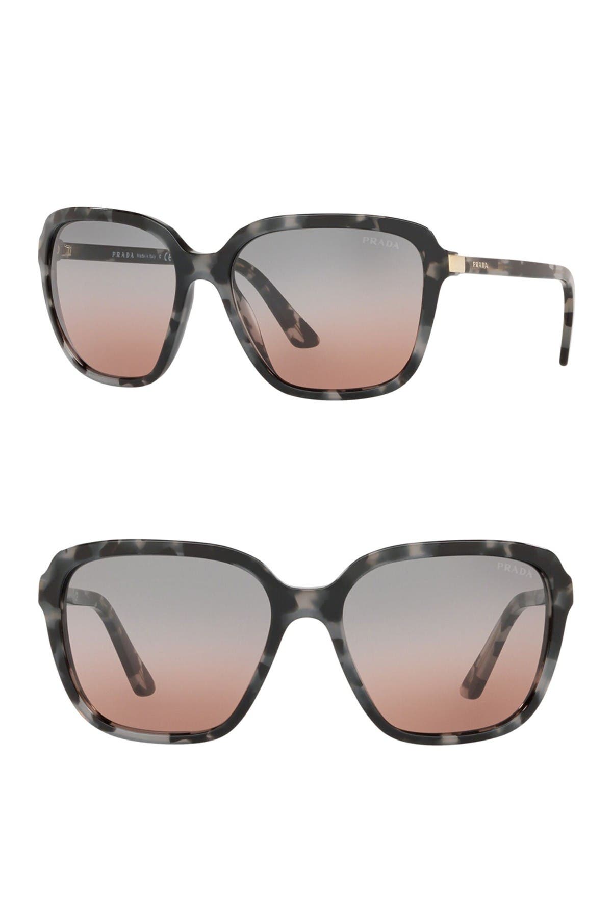 Prada | Square 58mm Sunglasses | Nordstrom Rack